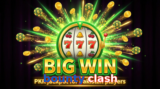 Big win animation on Bounty Clash slot game