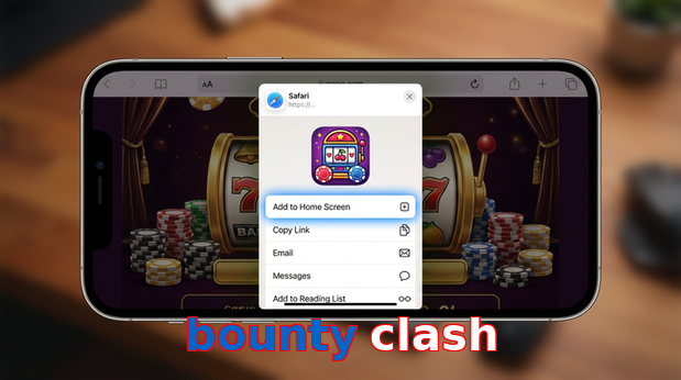 Game list for Bounty Clash ios section
